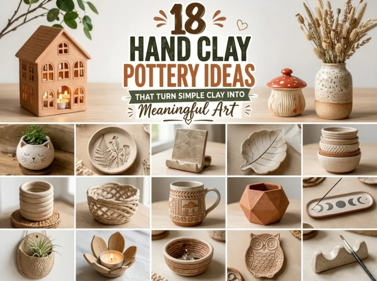 18 Hand Clay Pottery Ideas Turn Clay Into Meaningful Art