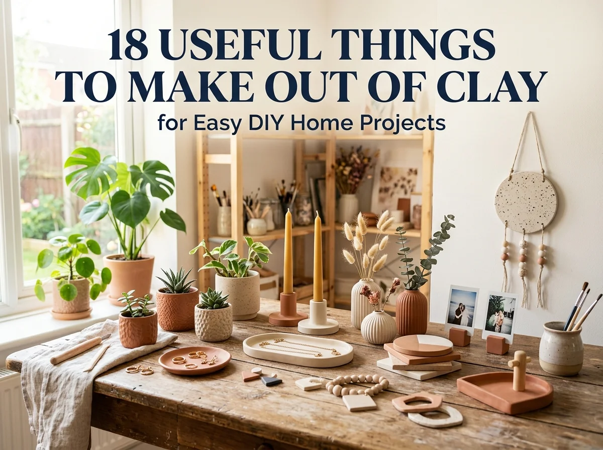 18 Useful Things to Make Out of Clay Easy Creative Ideas
