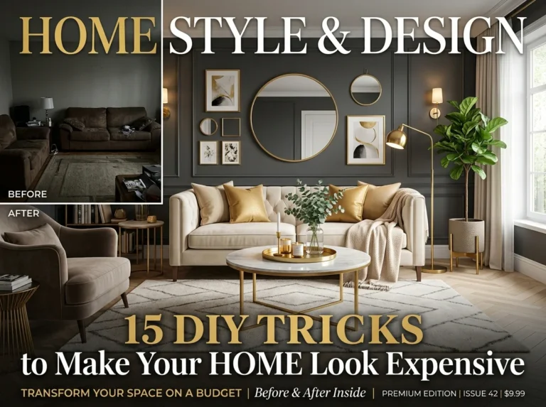 15 Make Your Home Look Expensive with Simple DIY Tricks