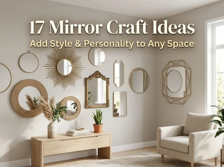17 Mirror Craft Ideas That Add Style to Any Space Home