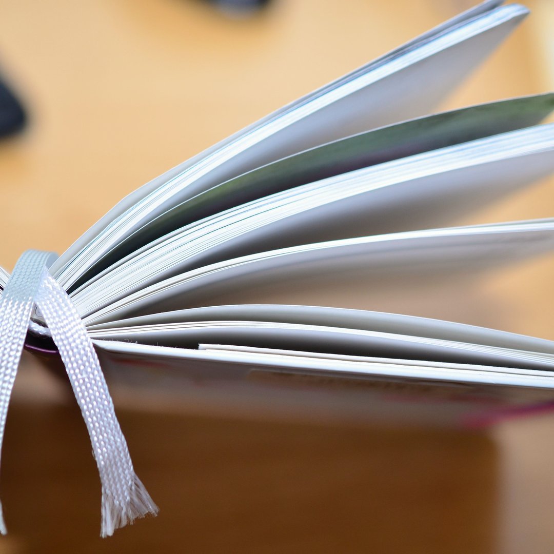 4. Handmade Fabric Bookmarks With Ribbon Tails - Leftover Fabric Sewing Ideas