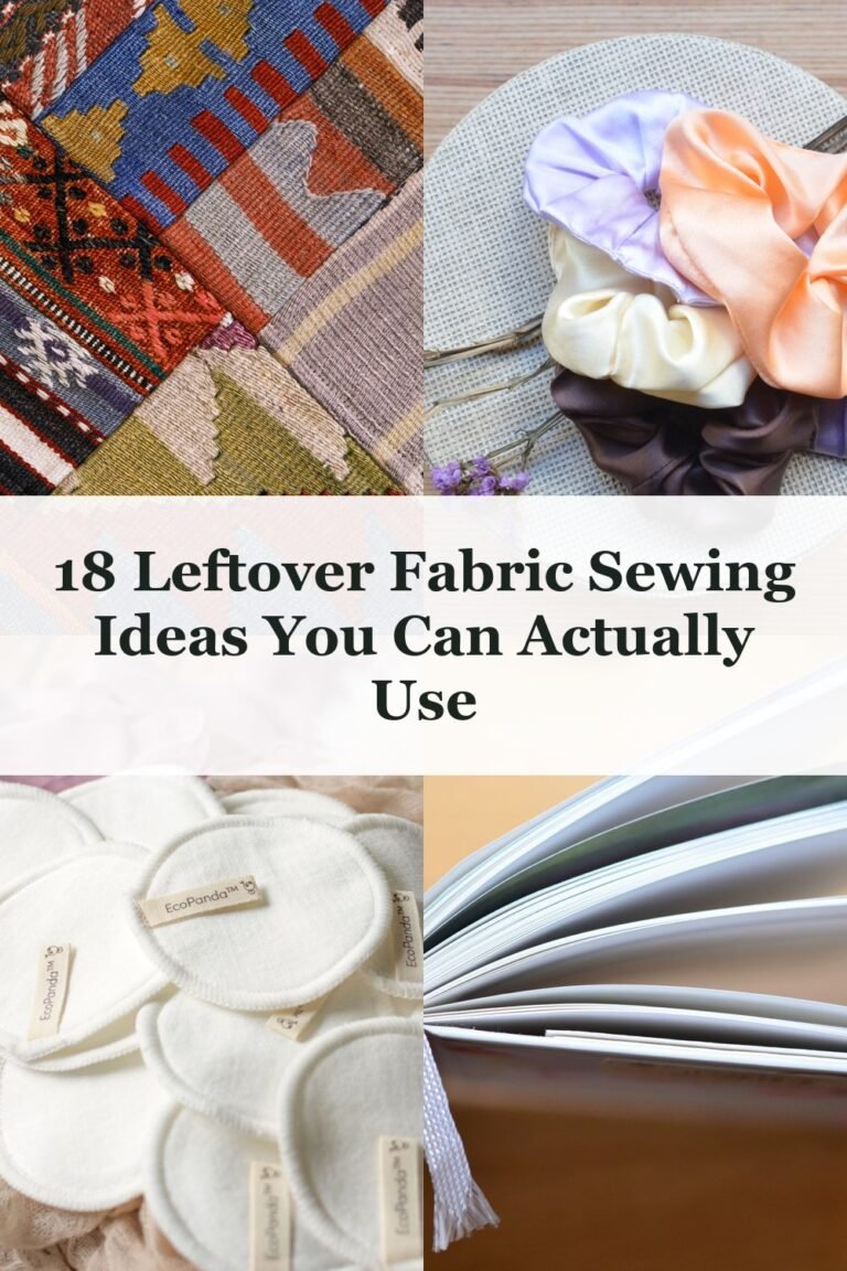 18 Leftover Fabric Sewing Ideas You Can Actually Use - Leftover Fabric Sewing Ideas