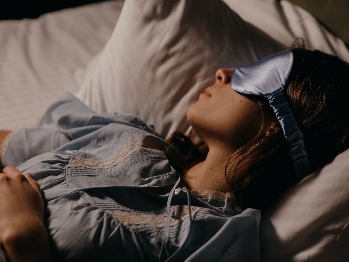 Weighted Eye Masks for Better Sleep Using Fabric Scraps and Rice - Leftover Fabric Sewing Ideas