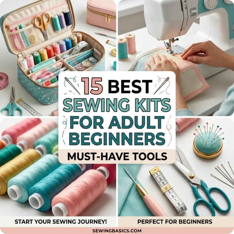 15 Best Sewing Kits for Adults Beginners Must Have Tools