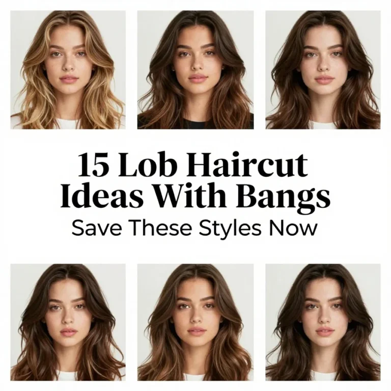 15 Lob Haircut Ideas With Bangs Save These Styles Now