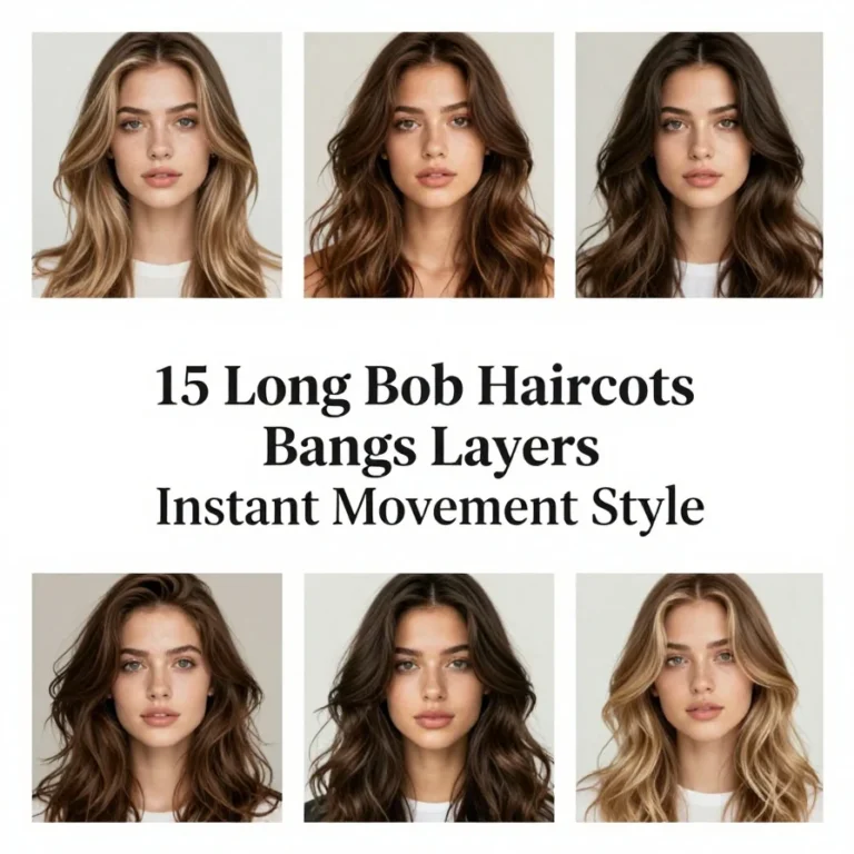 15 Long Bob Haircuts Bangs Layers Instant Movement Style