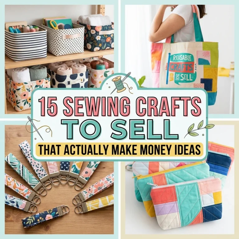 15 Sewing Crafts to Sell That Actually Make Money Ideas