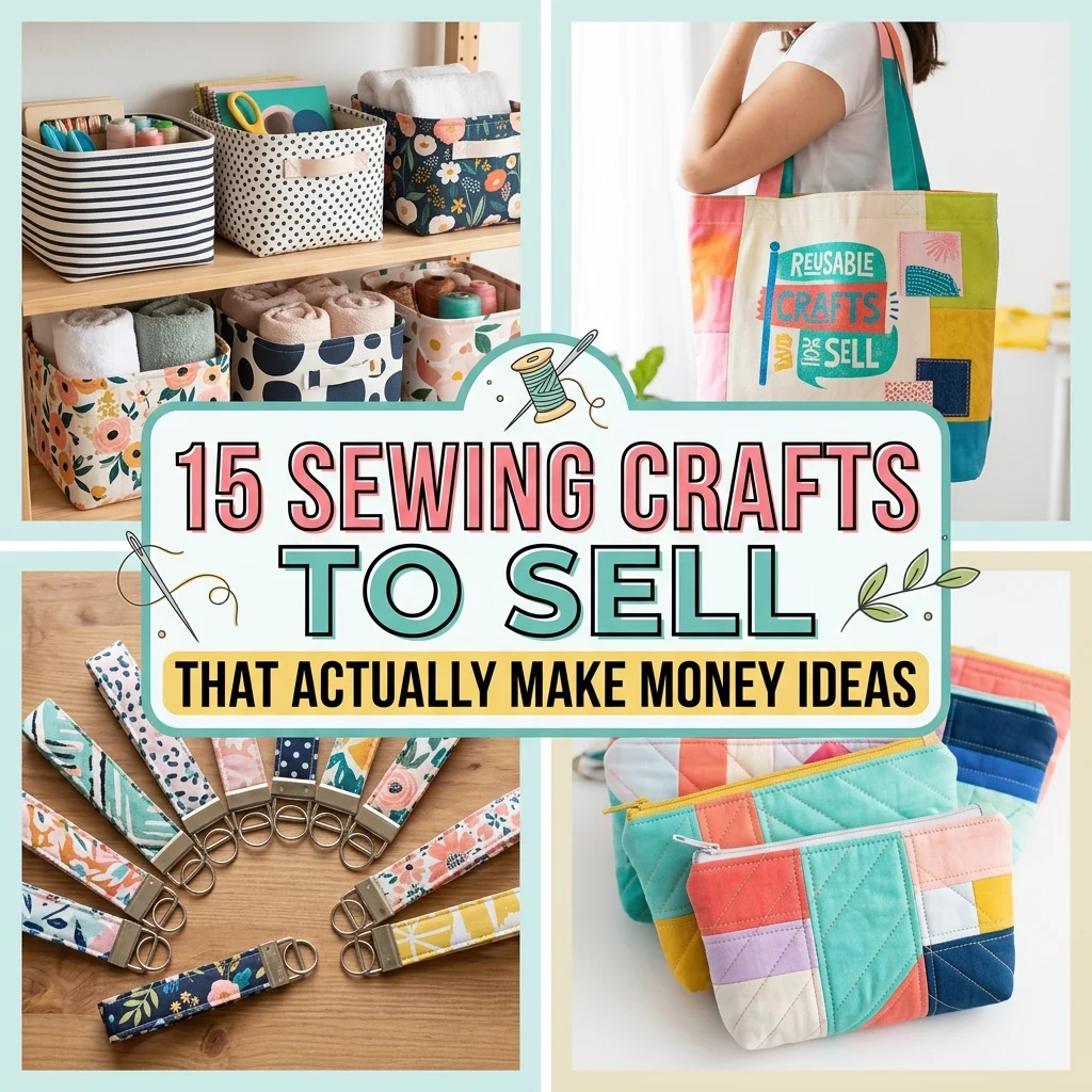 15 Sewing Crafts to Sell That Actually Make Money Ideas