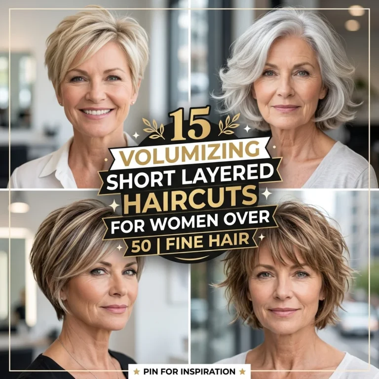 15 Volumizing Short Layered Haircuts Women 50 Fine Hair