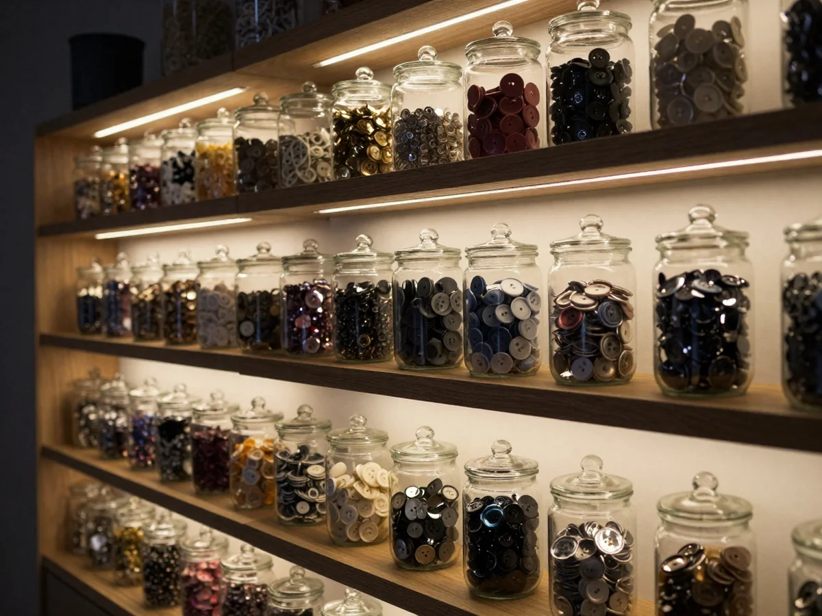 Illuminated Display Shelves - 15 Creative Craft Room Shelving Ideas for Storage