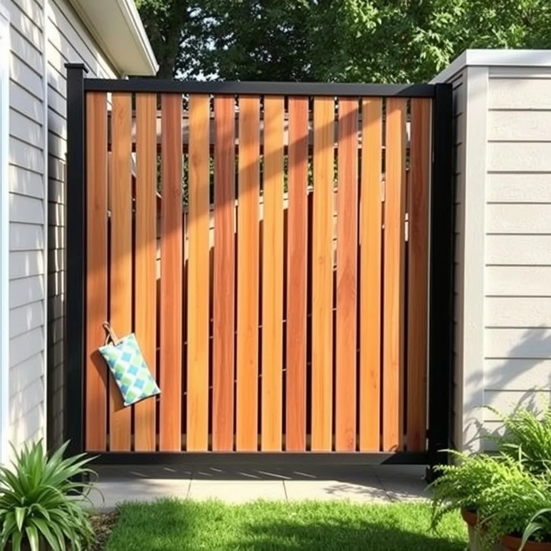 Budget Outdoor Privacy Screen - 15 DIY Backyard Ideas on a Budget for Home Makeover
