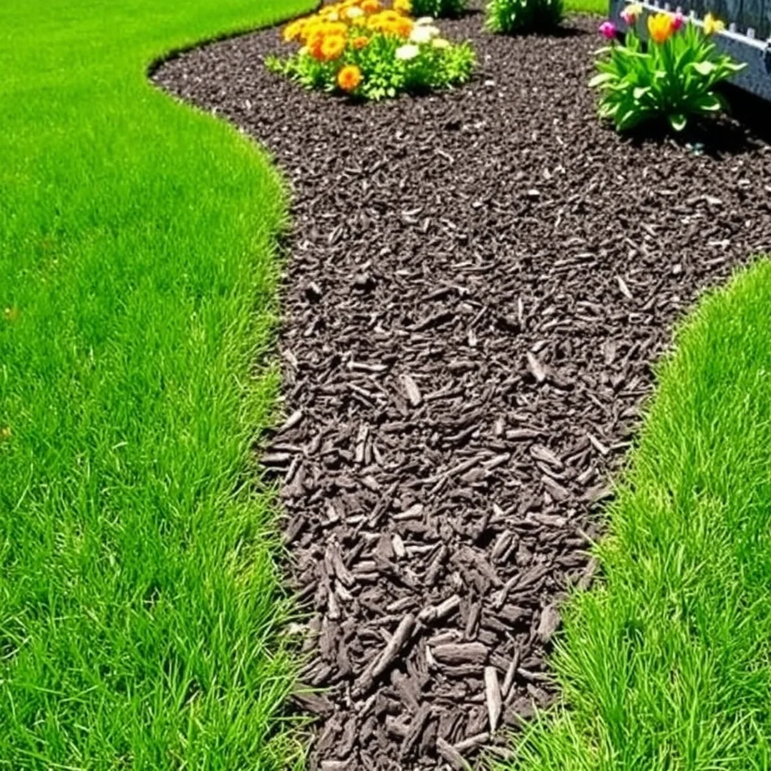 Mulch Bed Borders - 15 DIY Backyard Ideas on a Budget for Home Makeover