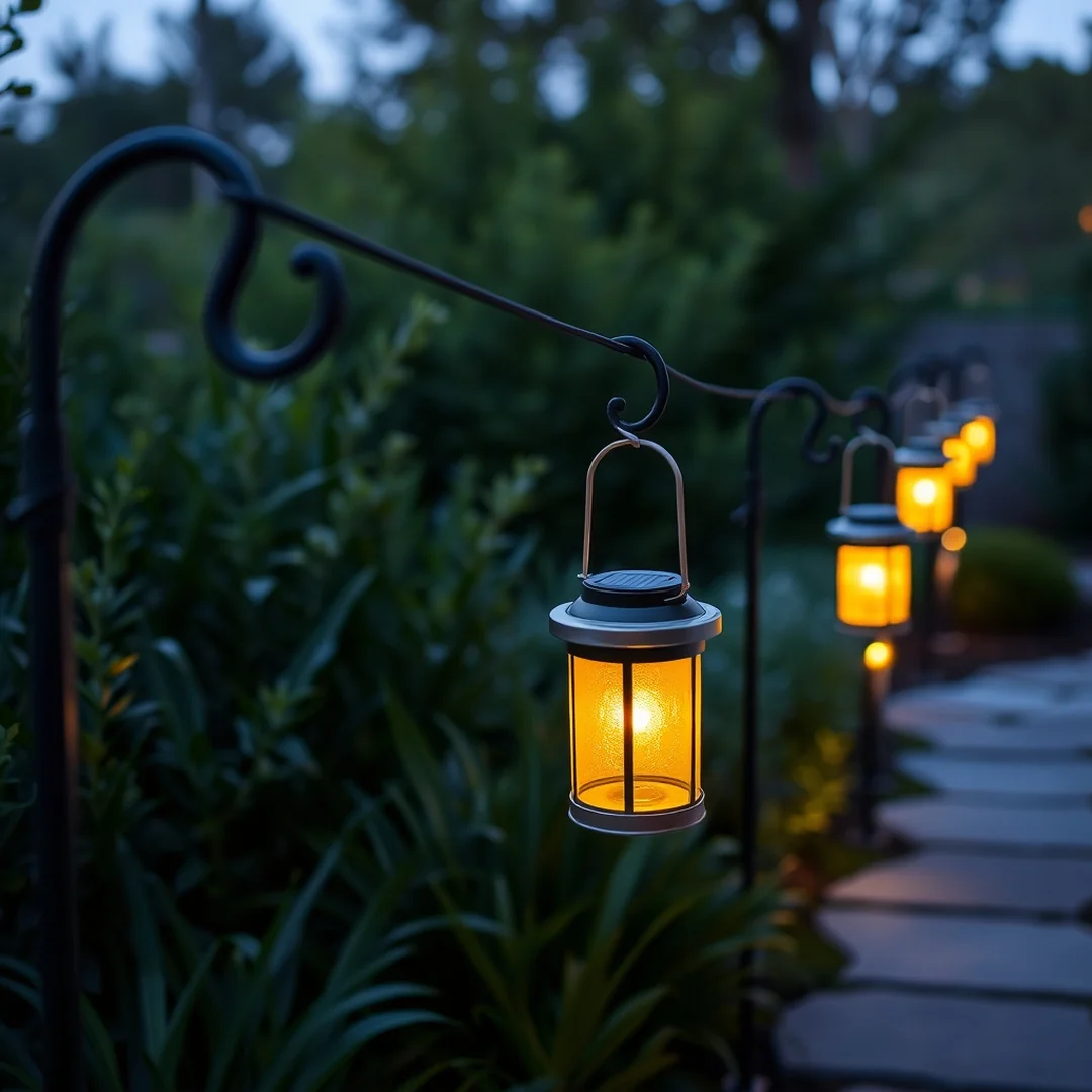 Solar Lantern Accents - 15 DIY Backyard Ideas on a Budget for Home Makeover