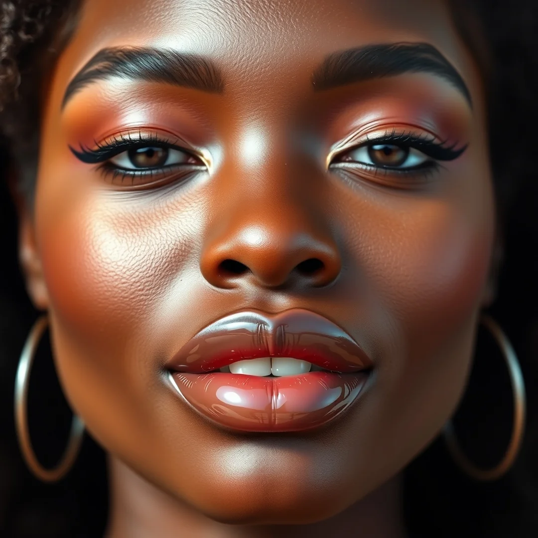 Glossy Makeup Looks - 15 Early 2000s Fashion Looks Black Women Inspired Now