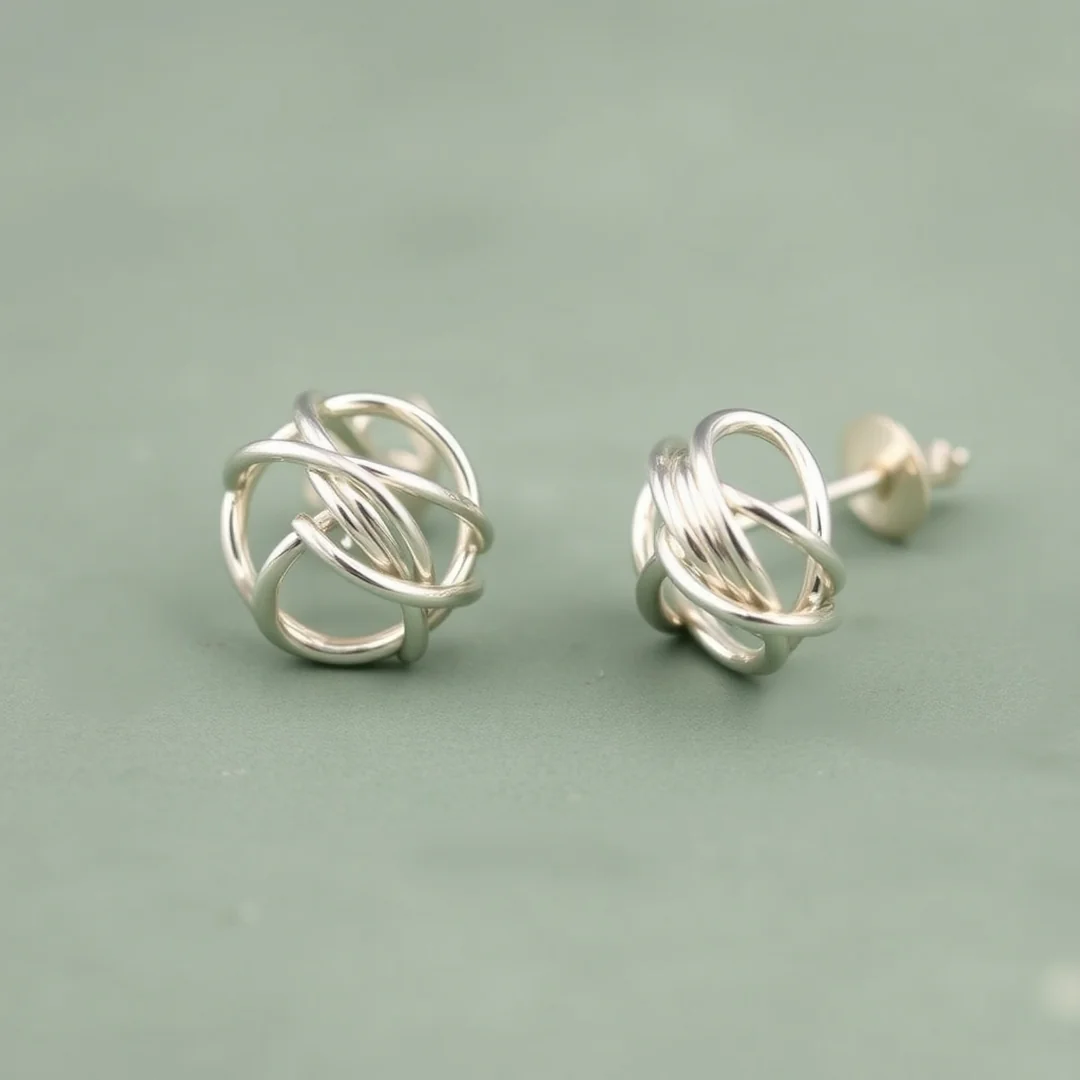 Dainty Wire Wrapped Studs - 15 Handmade Earrings Ideas Stylish Unique DIY Jewelry
