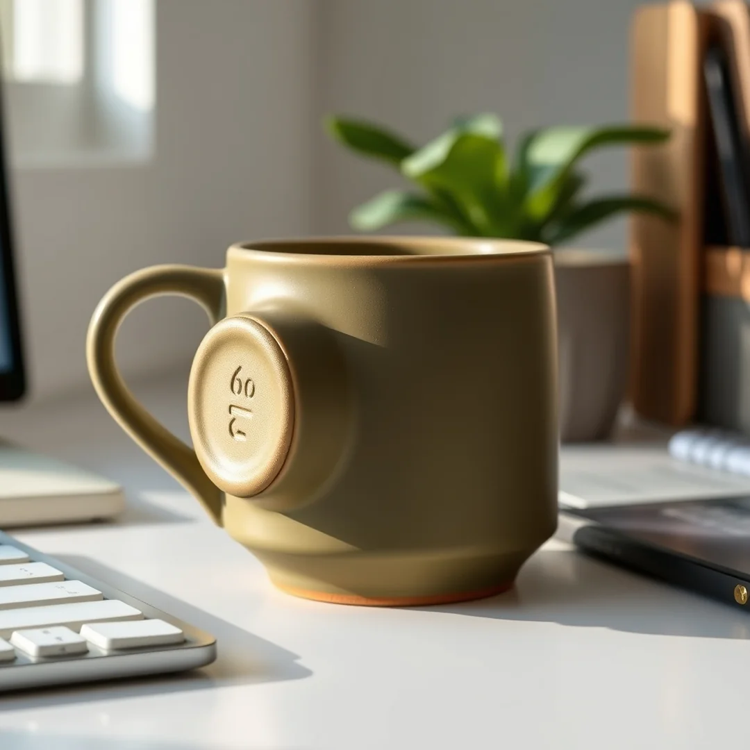 Ergonomic Thumb Mug - 15 Mug Shape Pottery Ideas for Ceramic Design Inspo