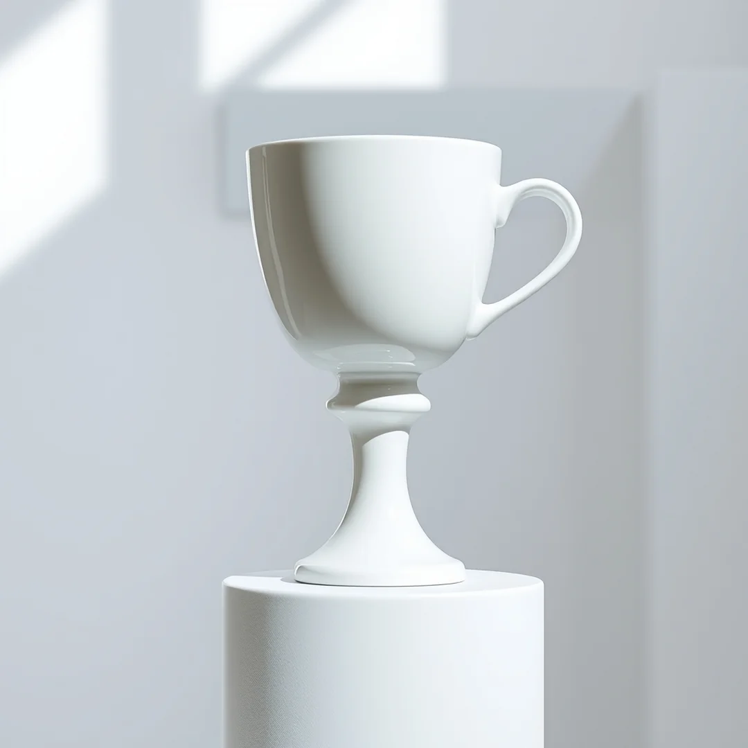 Footed Pedestal Mug - 15 Mug Shape Pottery Ideas for Ceramic Design Inspo