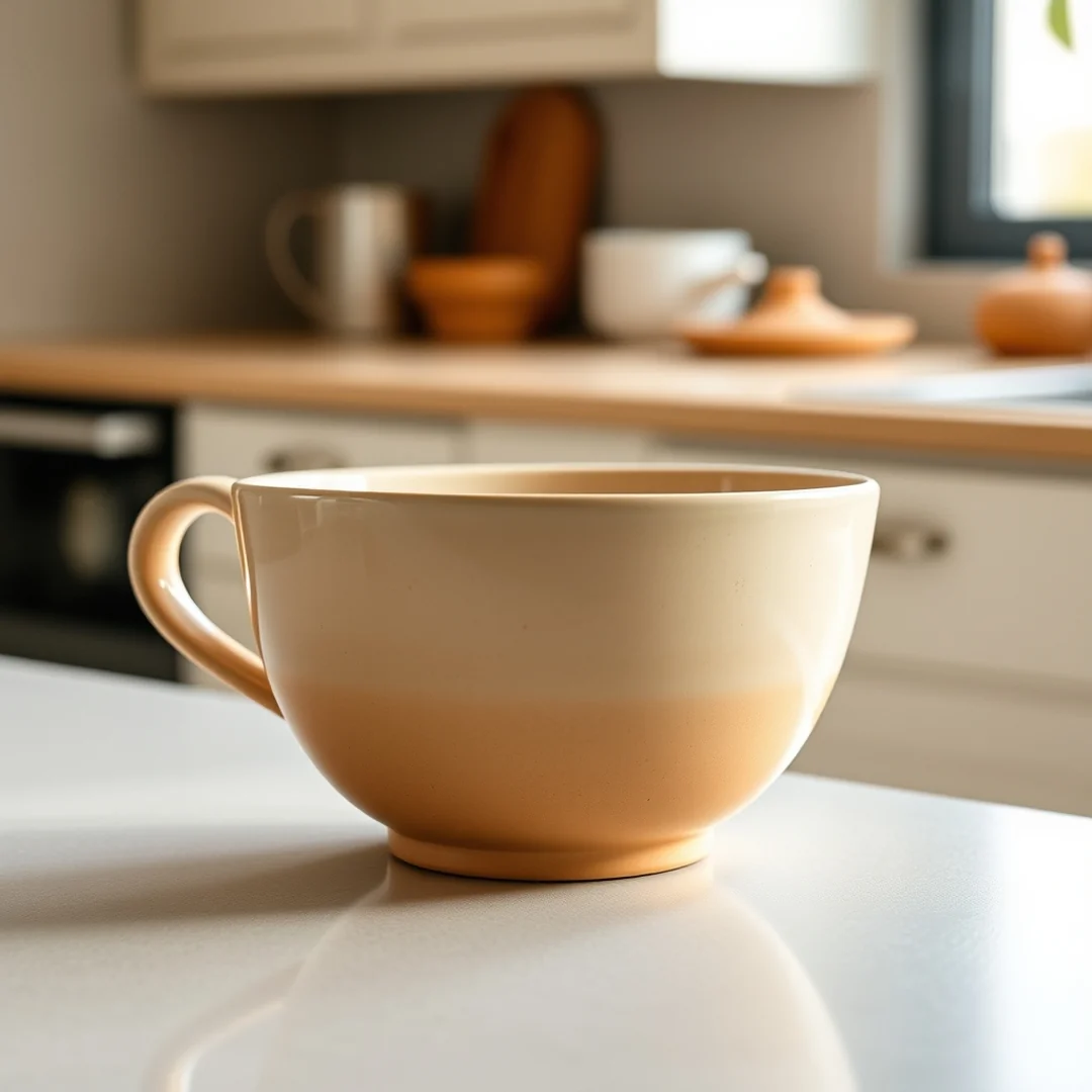 Wide Bowl Mug - 15 Mug Shape Pottery Ideas for Ceramic Design Inspo