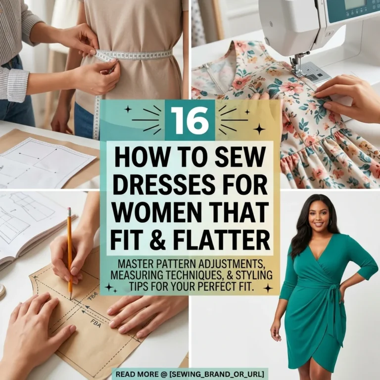 16 How to Sew Dresses for Women That Fit and Flatter