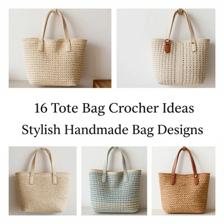 16 Tote Bag Crochet Ideas Stylish Handmade Bag Designs