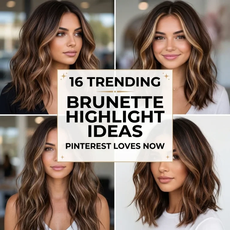 16 Trending Brunette Highlight Ideas Pinterest Loves Now