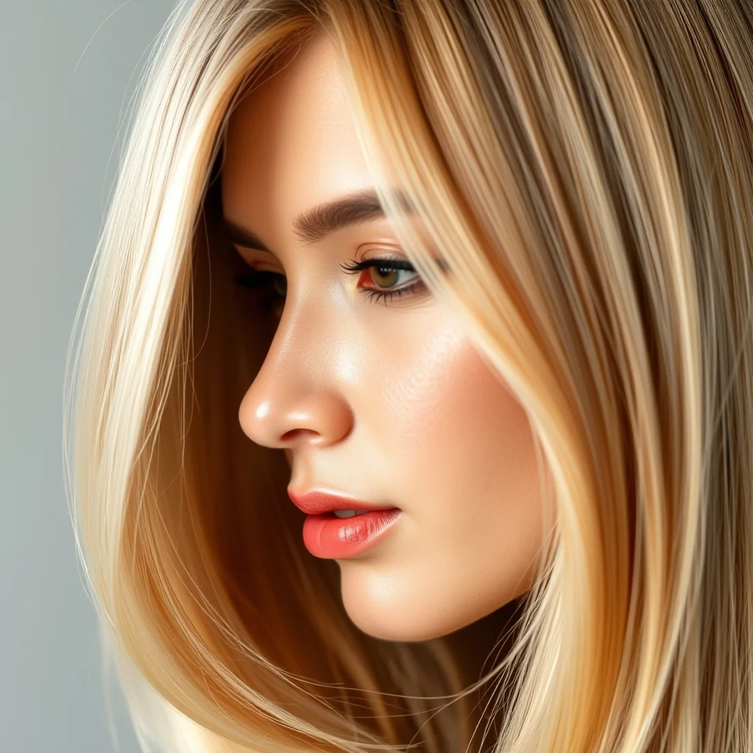 Glossy Long-Lasting Blonde - 16 Blonde Hair Low Maintenance Looks That Last Months