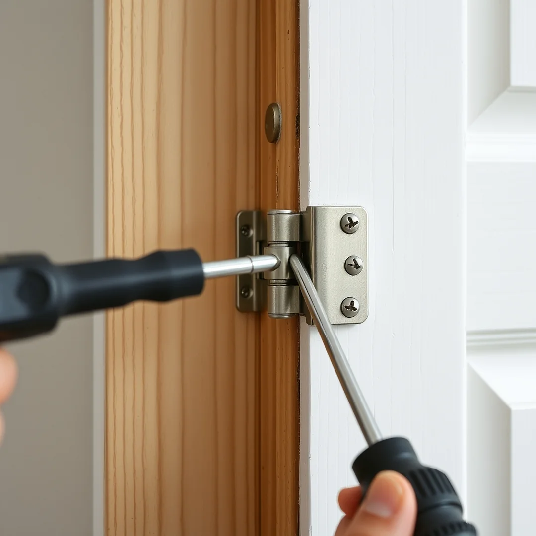 Tightening Loose Hinges - 16 DIY Home Repair Hacks That Save Time and Money Fast