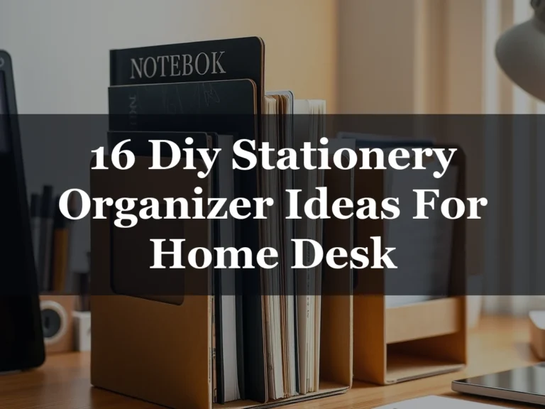 16 Diy Stationery Organizer Ideas For Home Desk - 16 DIY Stationery Organizer Ideas for Home Desk