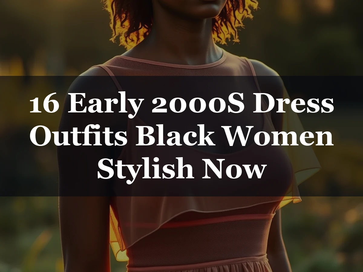 16 Early 2000S Dress Outfits Black Women Stylish Now - 16 Early 2000s Dress Outfits Black Women Stylish Now