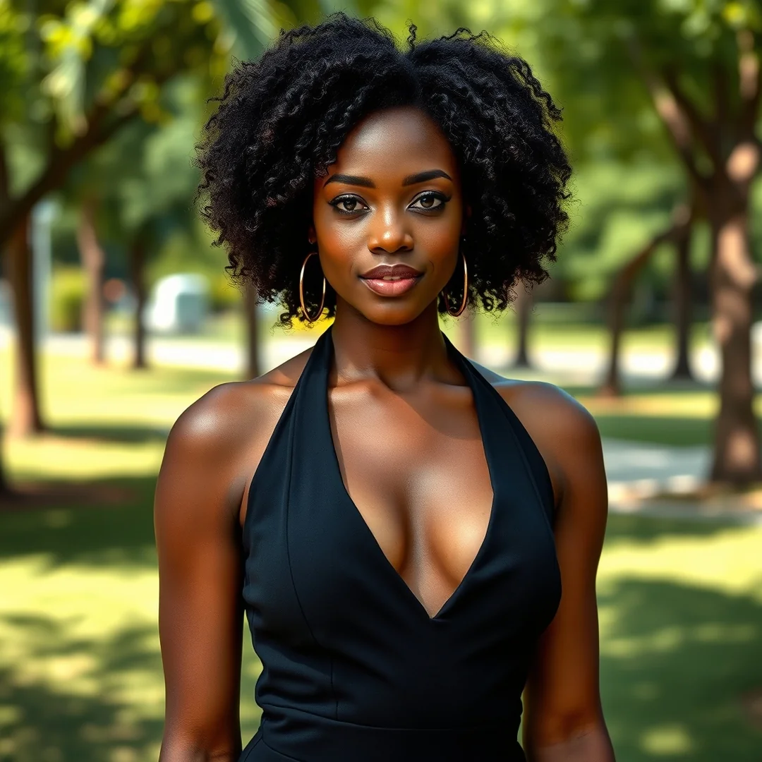Halter Neck Style - 16 Early 2000s Dress Outfits Black Women Stylish Now