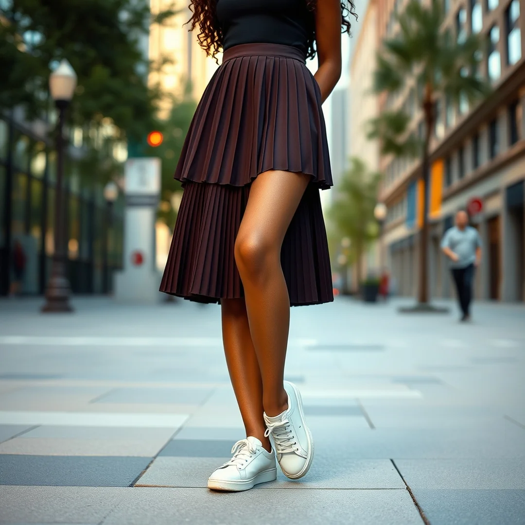 Pleated Mini Dress - 16 Early 2000s Dress Outfits Black Women Stylish Now