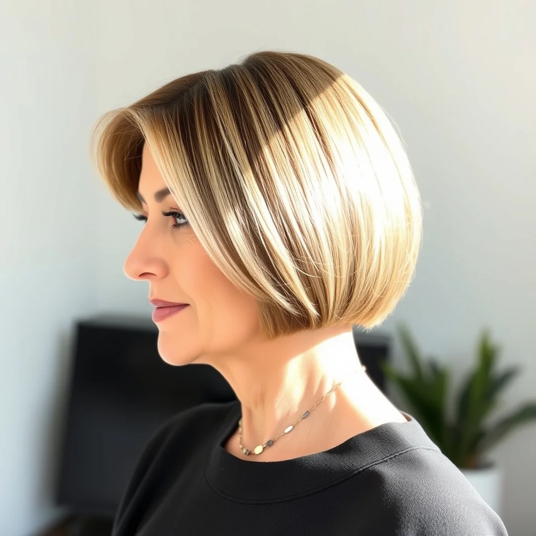 Sleek Blunt Bob - 16 Fearless Edgy Short Haircuts Women 50 Bold Statement