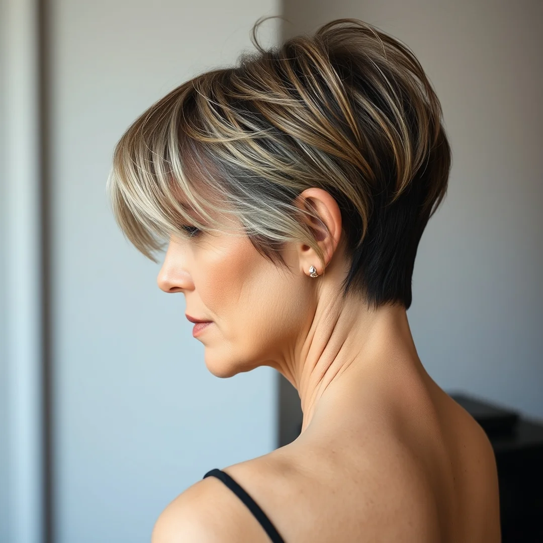 Edgy Side-Swept Pixie - 16 Fearless Edgy Short Haircuts Women 50 Bold Statement