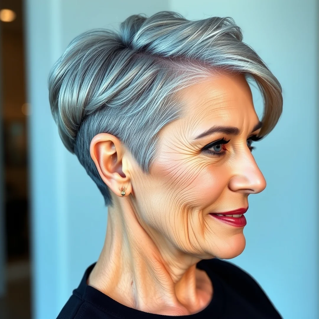 Undercut Pixie Look - 16 Fearless Edgy Short Haircuts Women 50 Bold Statement