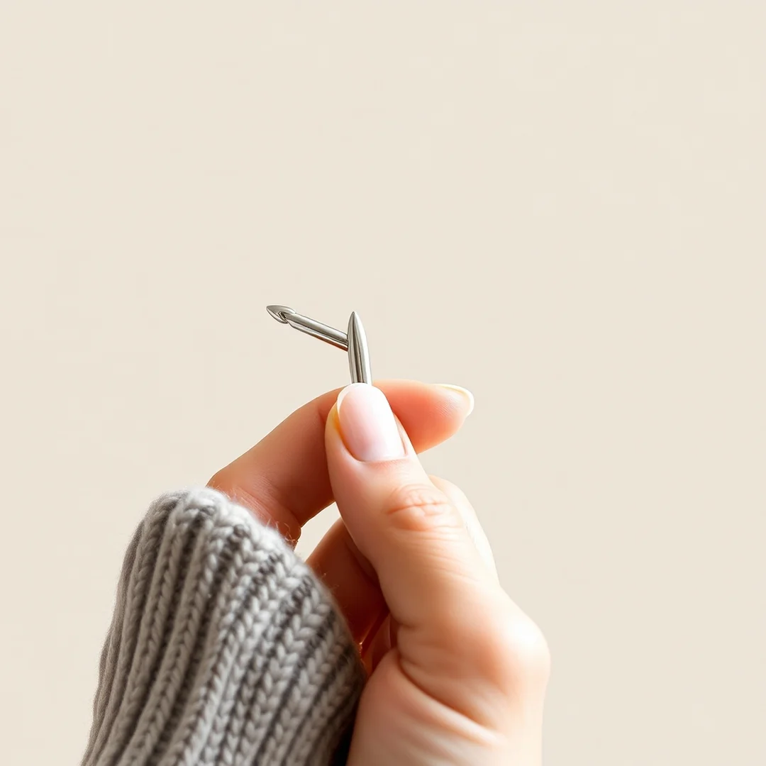 Holding Your Hook - 16 How to Crochet for Beginners Simple Step by Step Guide