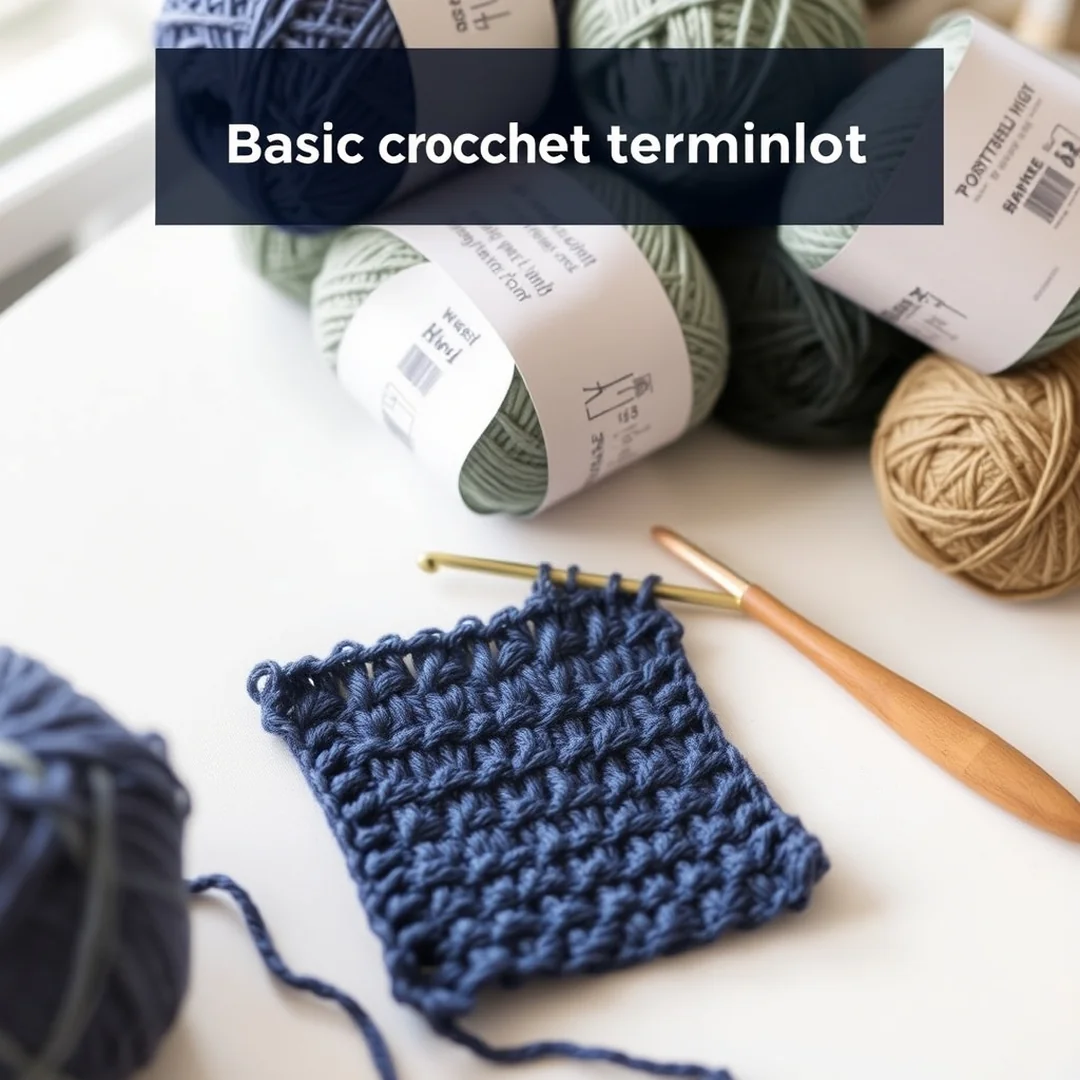 Basic Crochet Terminology - 16 How to Crochet for Beginners Simple Step by Step Guide