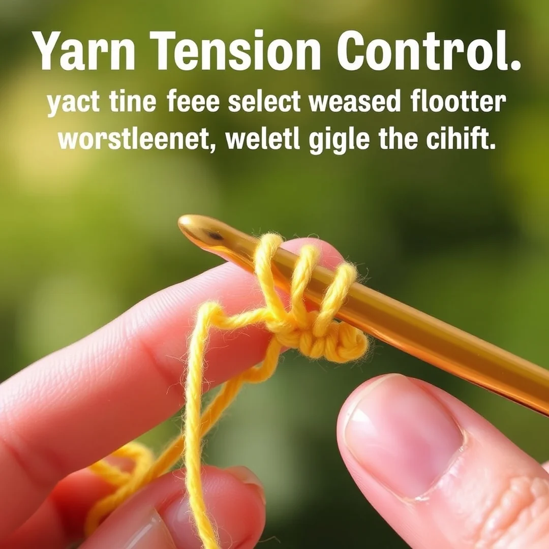 Yarn Tension Control - 16 How to Crochet for Beginners Simple Step by Step Guide