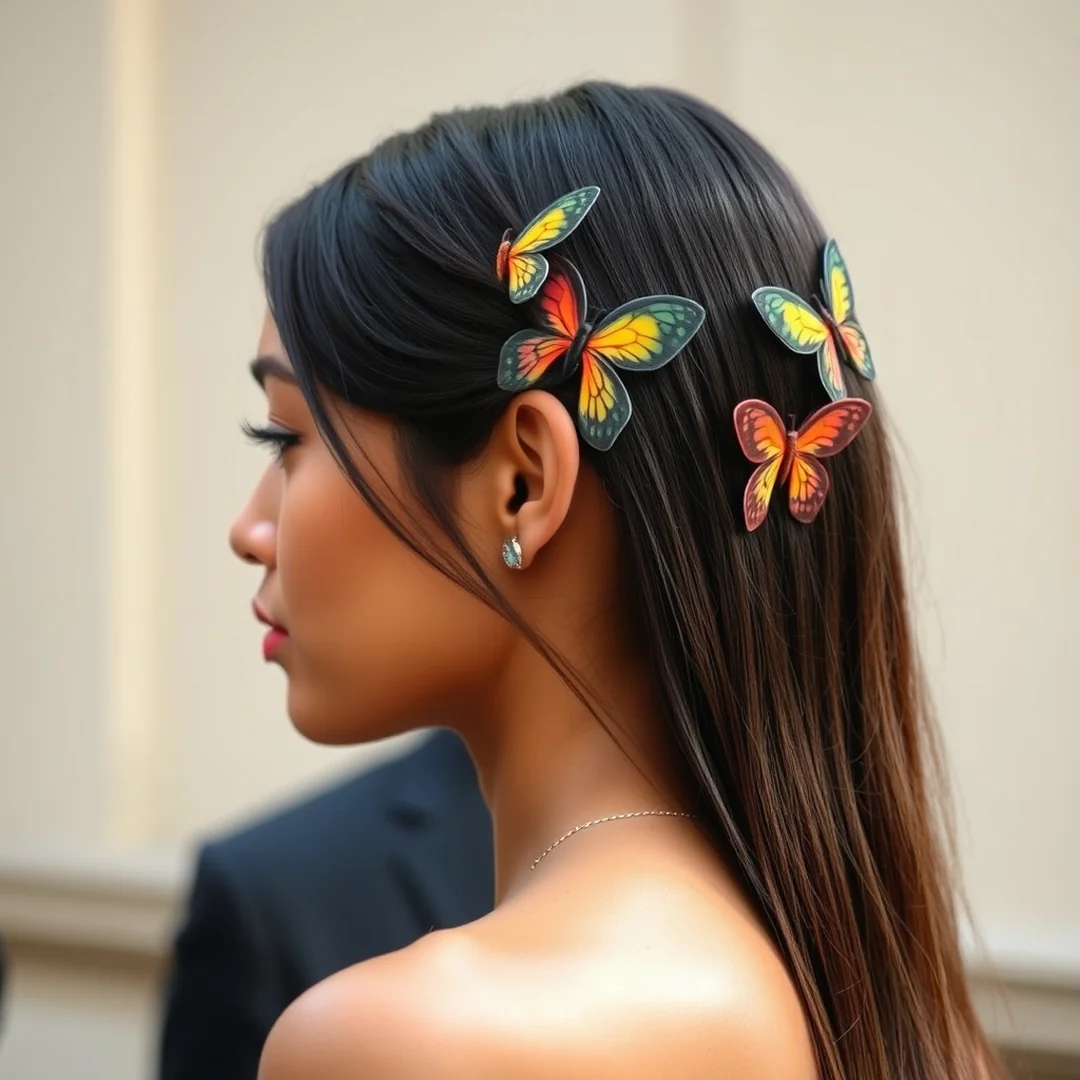Butterfly Clip Hair - 16 Iconic 2000s Party Outfits Black Women Love Now
