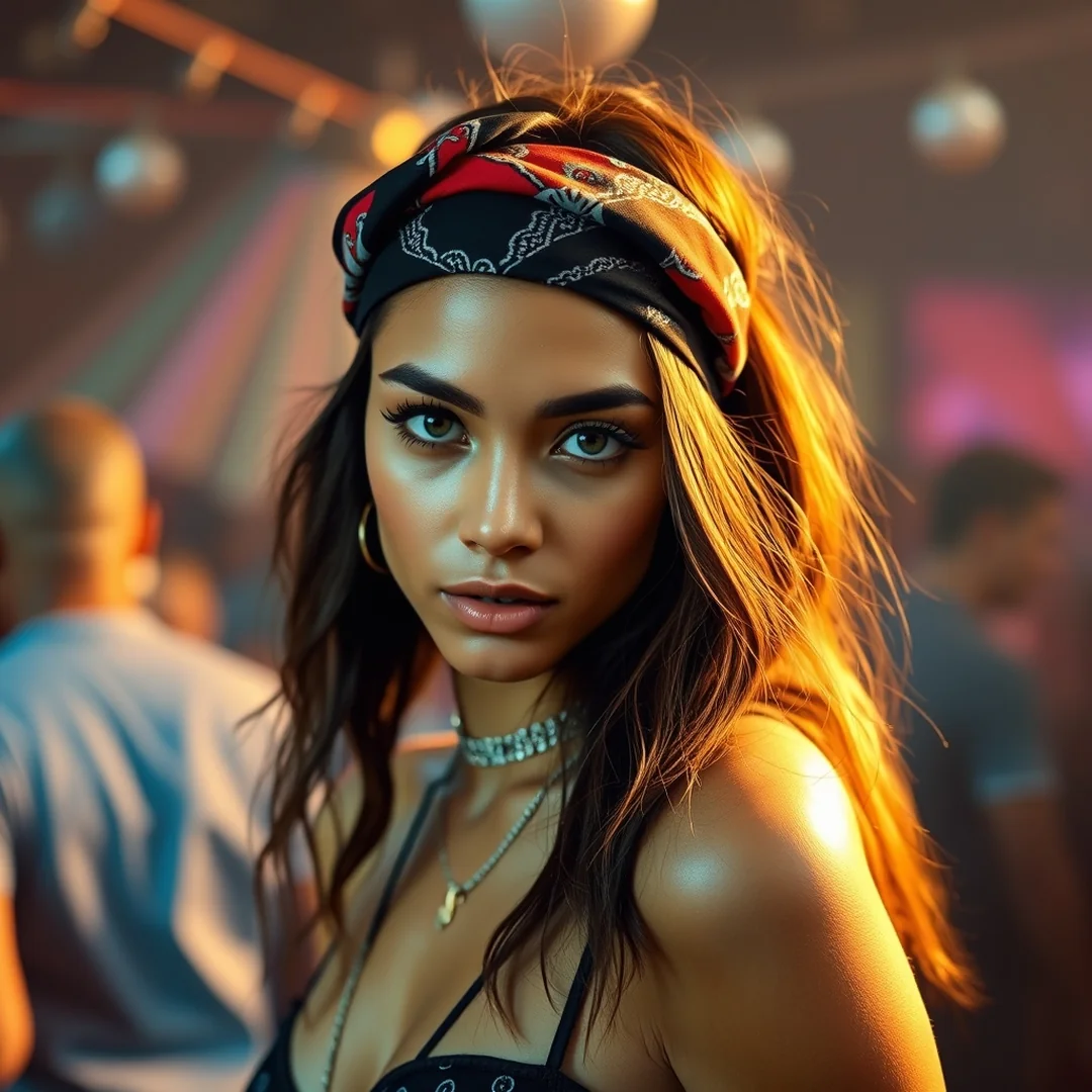 Classic Bandana Styling - 16 Iconic 2000s Party Outfits Black Women Love Now