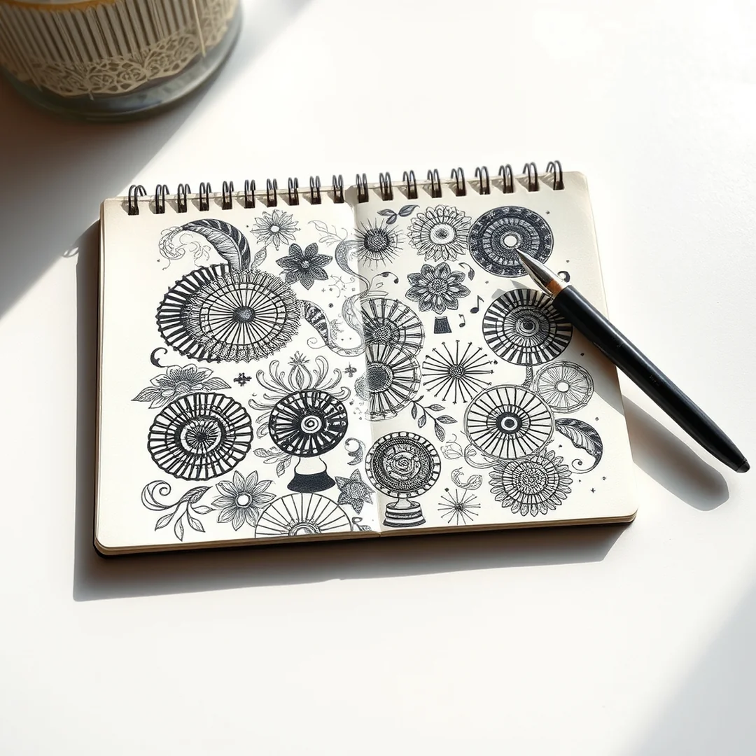 Guided Zen Doodling - 16 Mindful Crafts to Relax Reset and Slow Down Creative