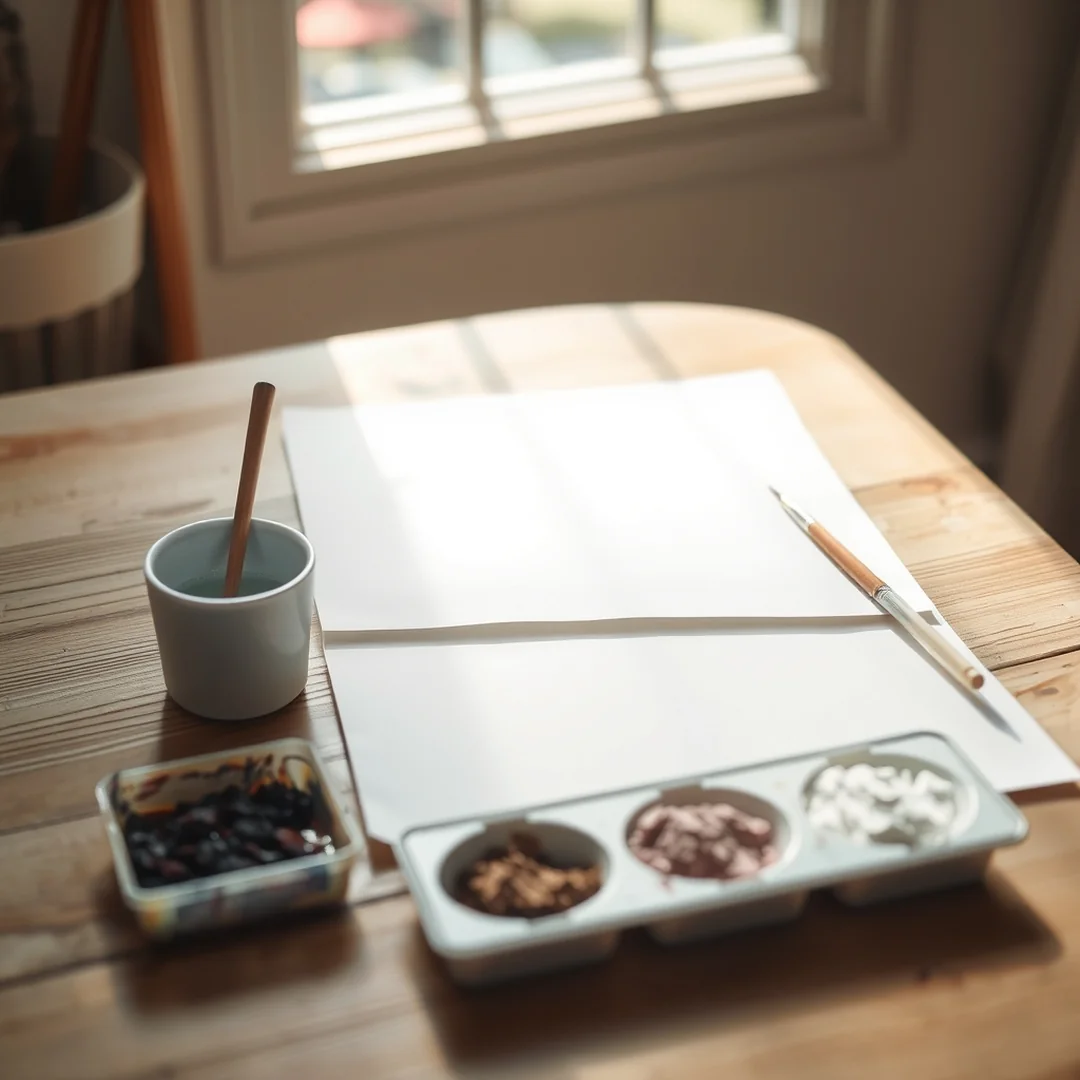 Simple Watercolor Painting - 16 Mindful Crafts to Relax Reset and Slow Down Creative