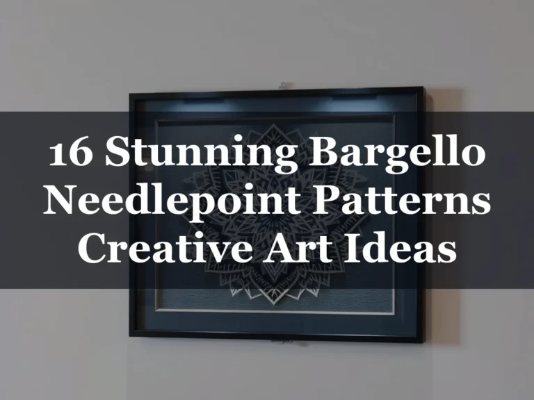 16 Stunning Bargello Needlepoint Patterns Creative Art Ideas - 16 Stunning Bargello Needlepoint Patterns Creative Art Ideas