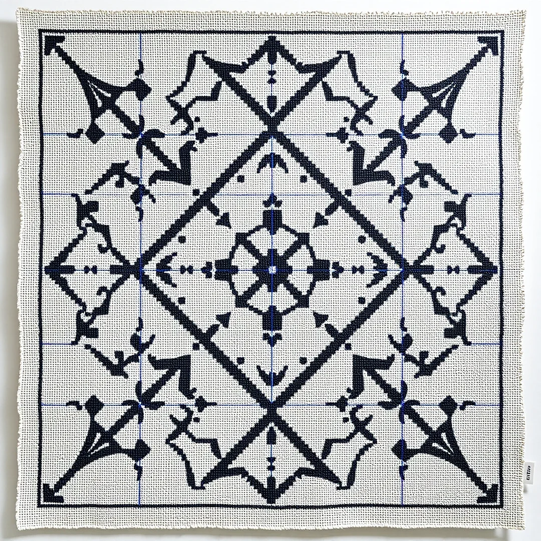 Geometric Motif Patterns - 16 Stunning Bargello Needlepoint Patterns Creative Art Ideas