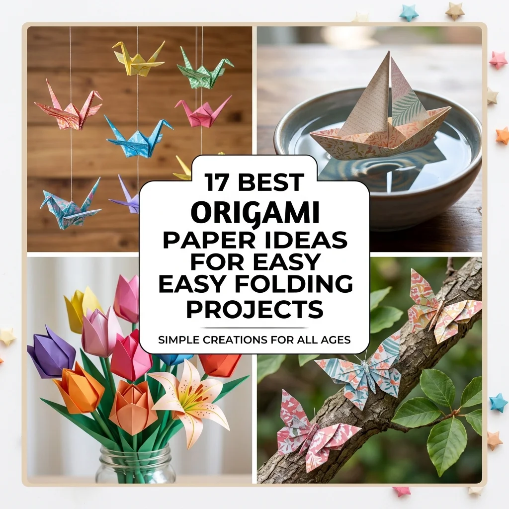 17 Best Origami Paper Ideas for Easy Folding Projects