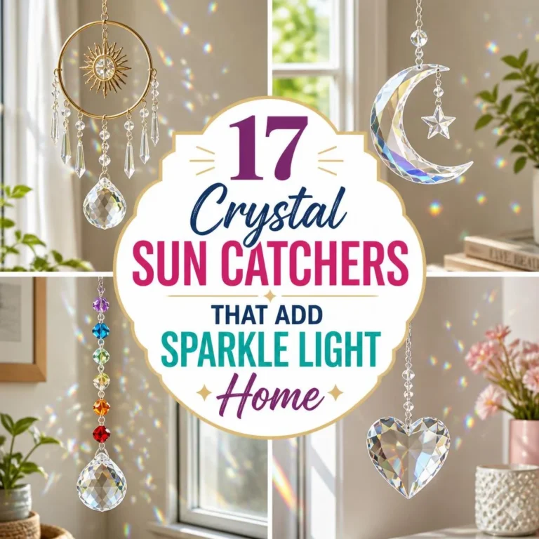 17 Crystal Sun Catchers That Add Sparkle Light Home