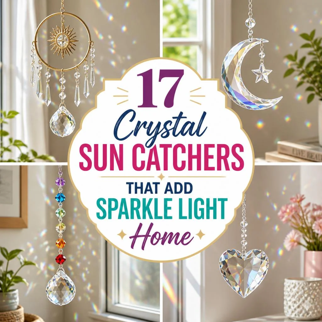 17 Crystal Sun Catchers That Add Sparkle Light Home