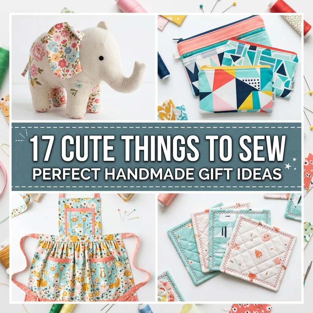 17 Cute Things to Sew Perfect Handmade Gift Ideas
