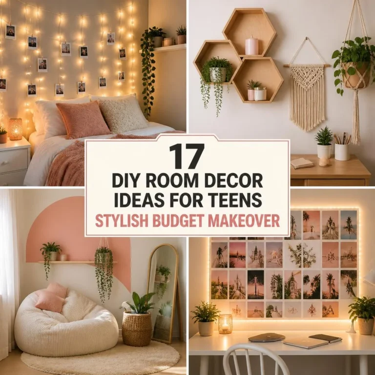 17 DIY Room Decor Ideas for Teens Stylish Budget Makeover