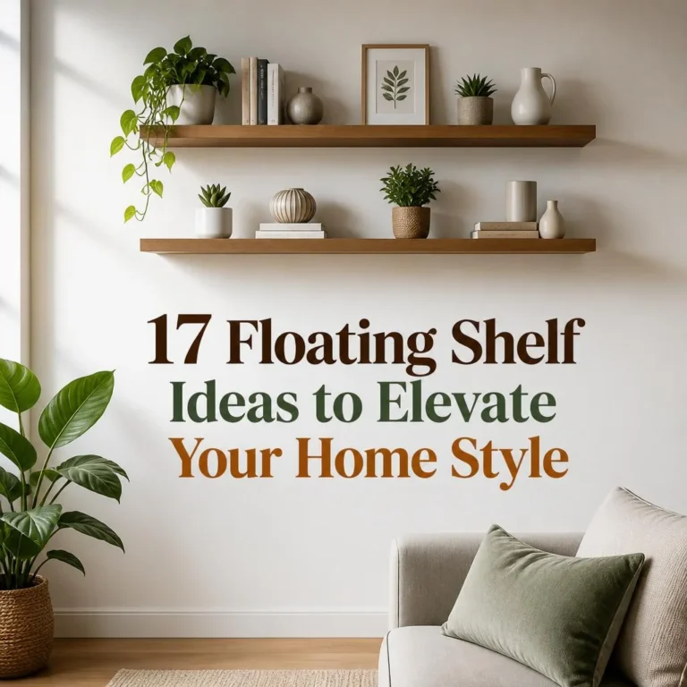 17 Floating Shelf Ideas to Elevate Your Home Style