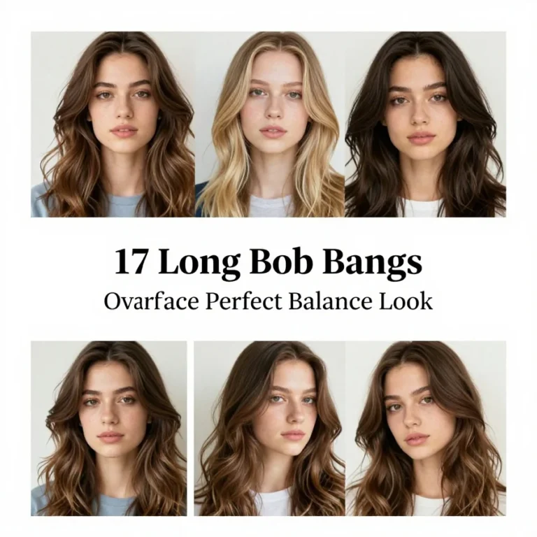 17 Long Bob Bangs Oval Face Haircuts Perfect Balance Look